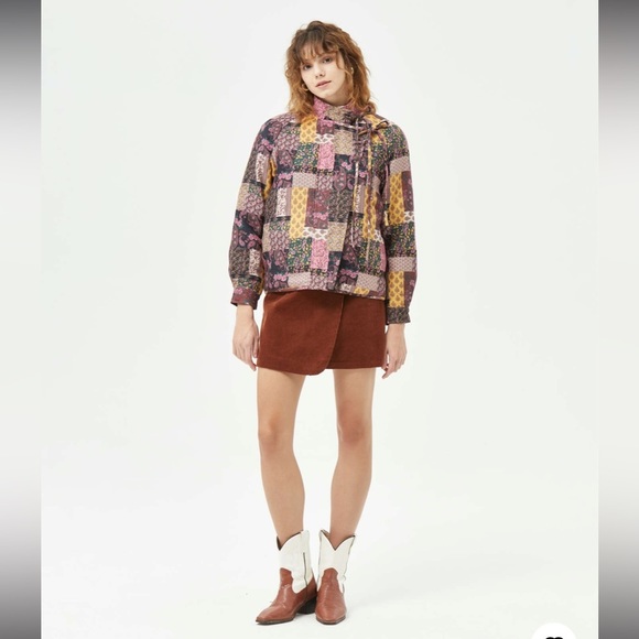 CIDER Ever Changing Patchy Quilted Jacket size XS - Picture 3 of 16